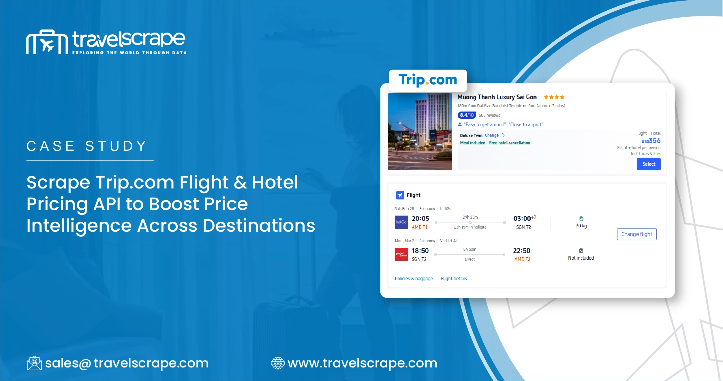 Scrape Trip.com Flight & Hotel Pricing API to Boost Price Intelligence